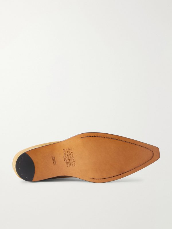 Heel-Less Suede Chelsea Boots - E1 Heel-Less Suede Chelsea Boots - E1