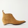 Heel-Less Suede Chelsea Boots Heel-Less Suede Chelsea Boots