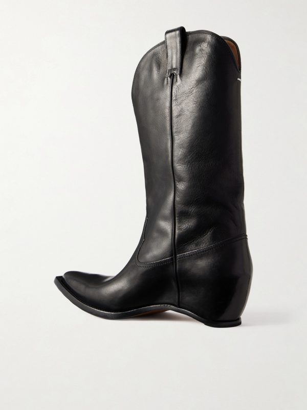 Leather Boots - BK