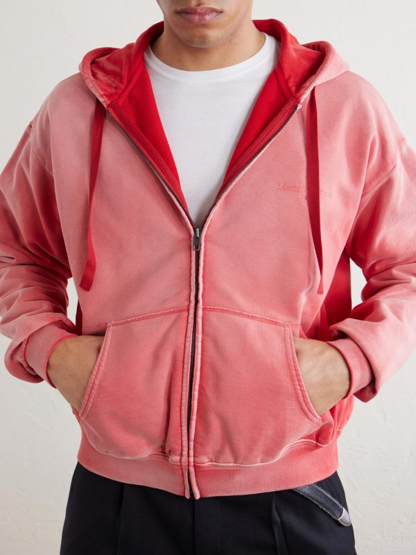 Cotton-Jersey Zip-Up Hoodie - CU Cotton-Jersey Zip-Up Hoodie - CU