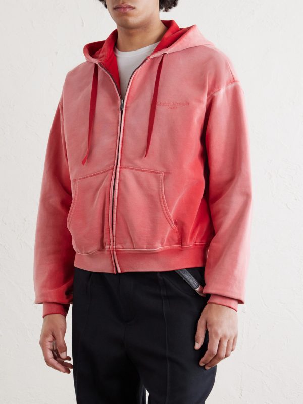 Cotton-Jersey Zip-Up Hoodie - FR Cotton-Jersey Zip-Up Hoodie - FR