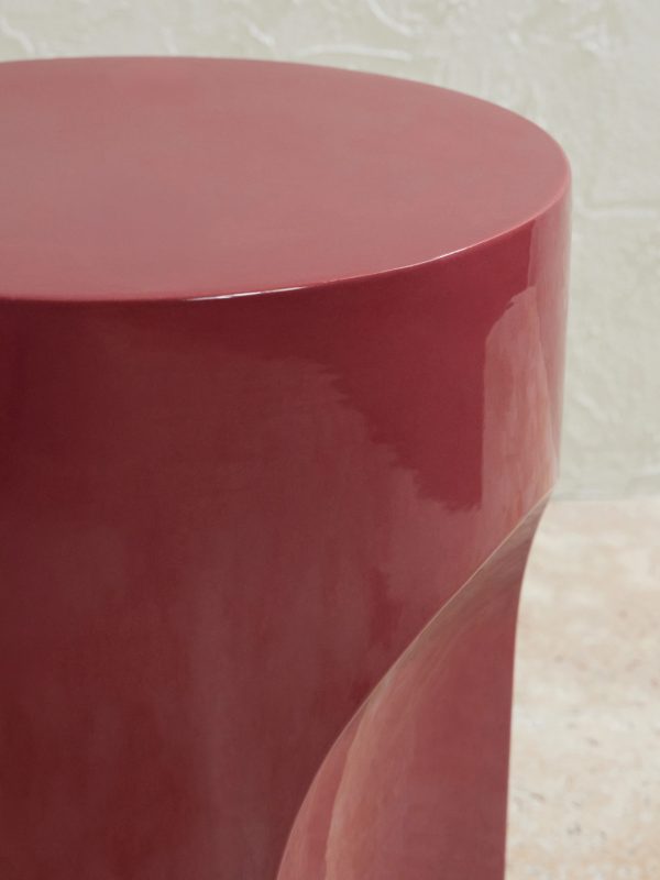Doric Ceramic Side Table - CU