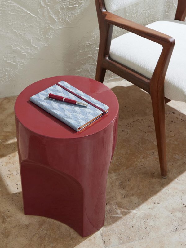Doric Ceramic Side Table - OU