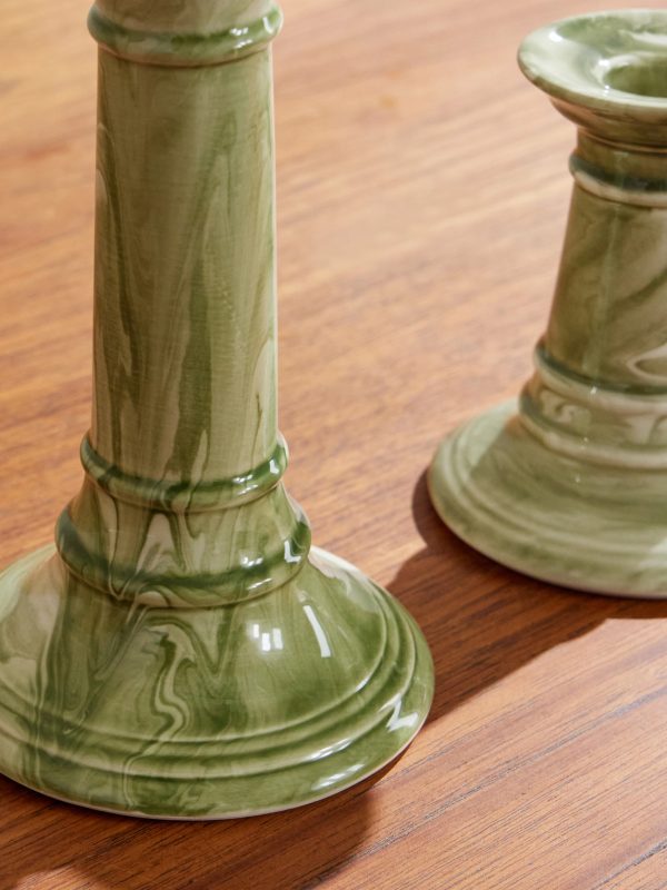 Earthenware Candlestick - CU Earthenware Candlestick - CU