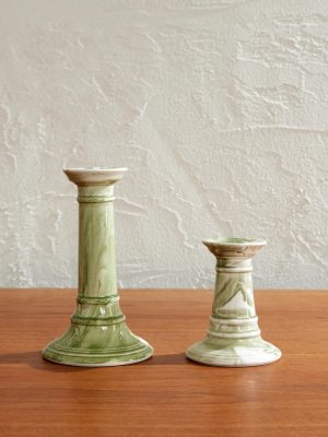 Earthenware Candlestick Earthenware Candlestick