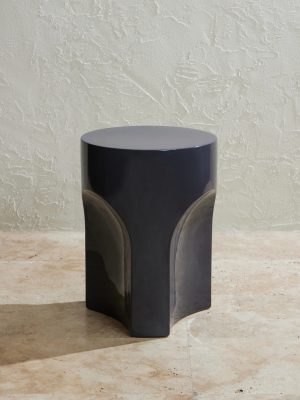 Doric Ceramic Side Table Doric Ceramic Side Table