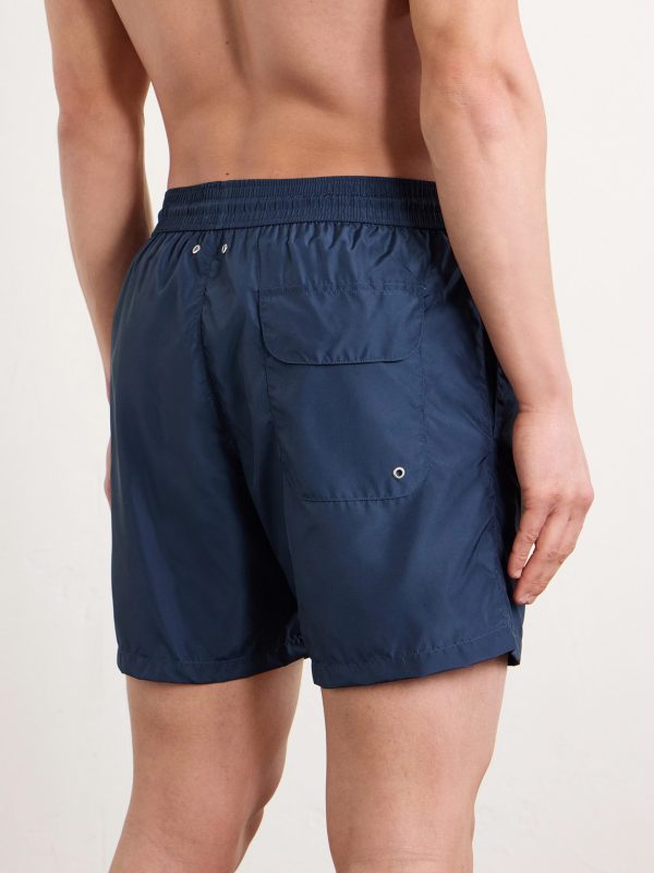 Straight-Leg Swim Shorts - BK Straight-Leg Swim Shorts - BK