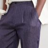Straight-Leg Linen Trousers - CU Straight-Leg Linen Trousers - CU