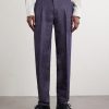 Straight-Leg Linen Trousers - FR Straight-Leg Linen Trousers - FR