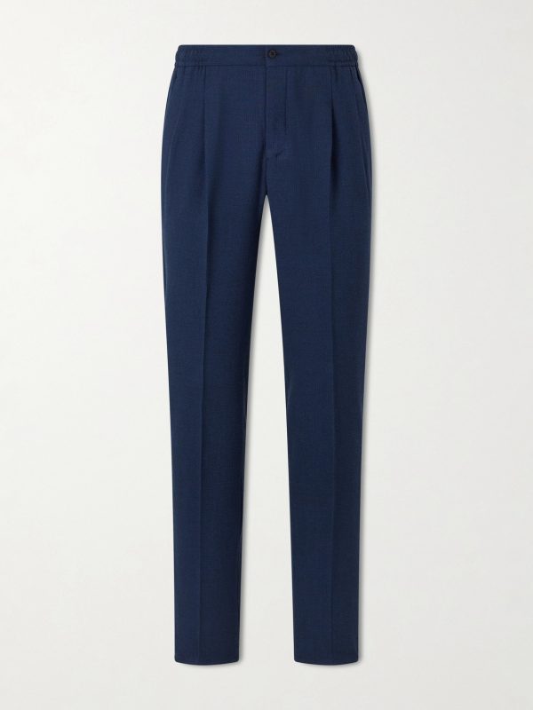Straight-Leg Linen Trousers Straight-Leg Linen Trousers