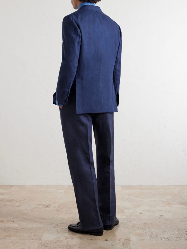 Linen Suit Jacket - BK