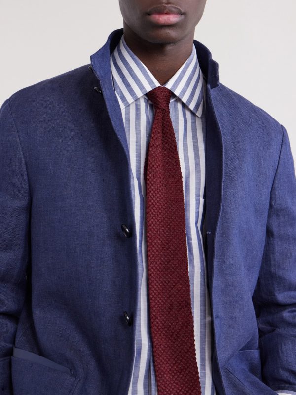 Striped Linen Shirt - E1 Striped Linen Shirt - E1