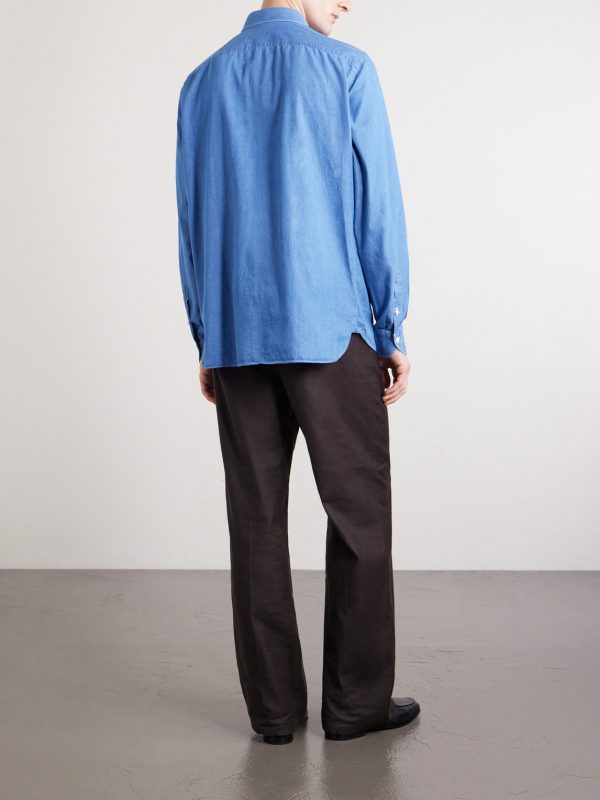 Cotton-Chambray Shirt - BK
