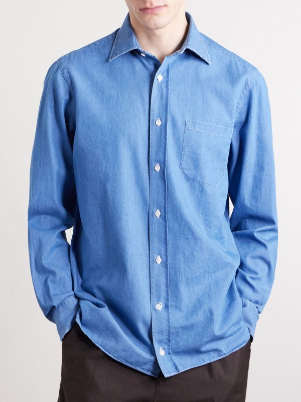 Cotton-Chambray Shirt - FR