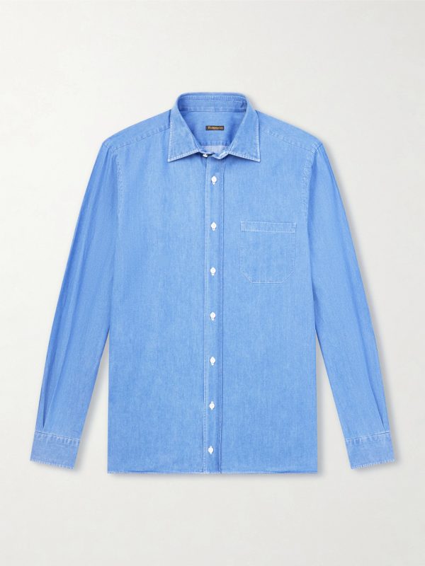 Cotton-Chambray Shirt
