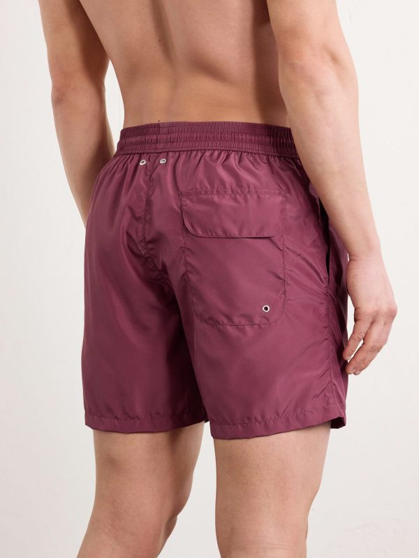 Straight-Leg Swim Shorts - BK