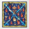 Printed Silk-Twill Pocket Square - FR Printed Silk-Twill Pocket Square - FR