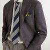 Printed Silk-Twill Pocket Square - OU Printed Silk-Twill Pocket Square - OU
