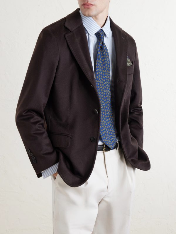 9cm Printed Silk-Twill Tie - OU