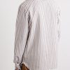 Striped Linen Shirt - BK Striped Linen Shirt - BK