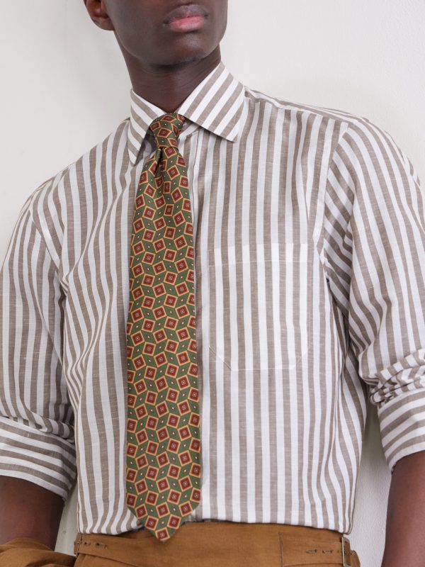 Striped Linen Shirt - CU Striped Linen Shirt - CU