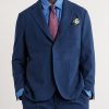 Wool-Blend Single-Breasted Jacket - FR Wool-Blend Single-Breasted Jacket - FR