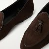 Marphy Tasselled Leather-Trimmed Suede Loafers - CU Marphy Tasselled Leather-Trimmed Suede Loafers - CU