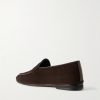 Suede Penny Loafers - BK Suede Penny Loafers - BK
