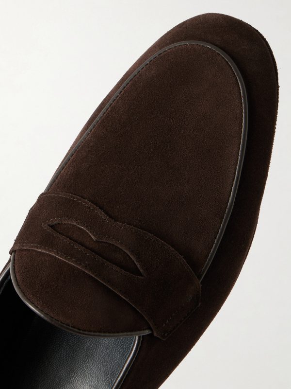 Suede Penny Loafers - CU Suede Penny Loafers - CU