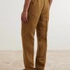 Manny Straight-Leg Pleated Linen Trousers - BK Manny Straight-Leg Pleated Linen Trousers - BK