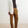 Manny Straight-Leg Pleated Linen Trousers - OU Manny Straight-Leg Pleated Linen Trousers - OU