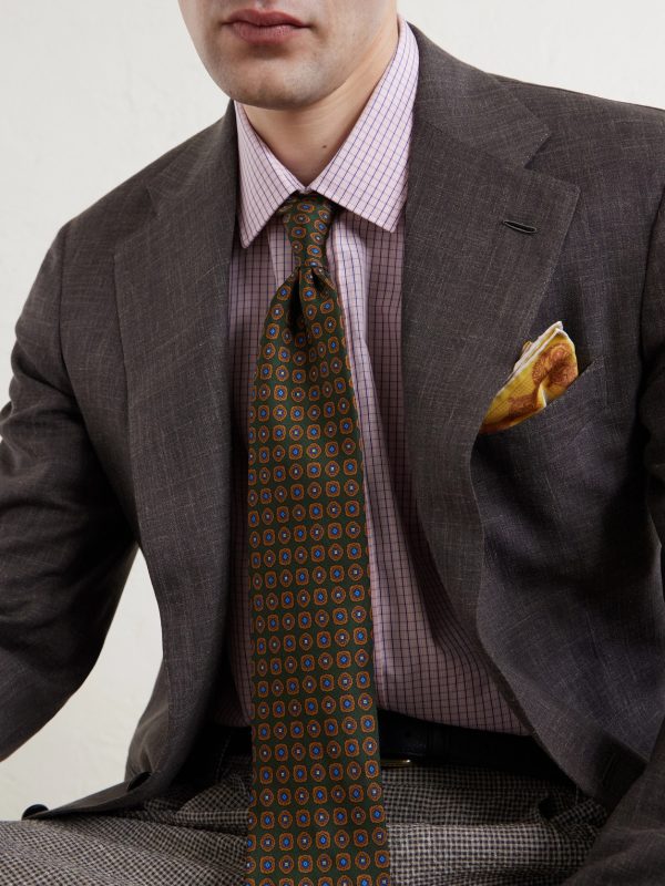9cm Printed Silk-Twill Tie - FR