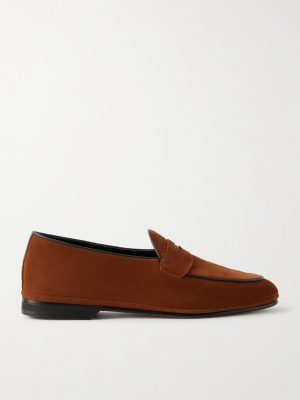 Suede Penny Loafers Suede Penny Loafers
