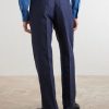 Ciro Straight-Leg Linen Suit Trousers - BK Ciro Straight-Leg Linen Suit Trousers - BK