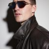 Kalispell Aviator-Style Titanium Sunglasses - BK Kalispell Aviator-Style Titanium Sunglasses - BK