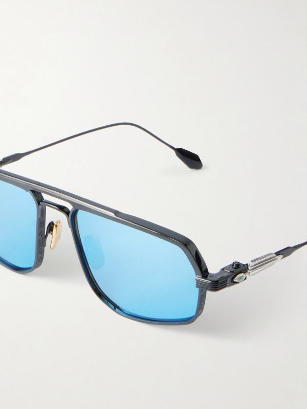 Kalispell Aviator-Style Titanium Sunglasses - CU Kalispell Aviator-Style Titanium Sunglasses - CU