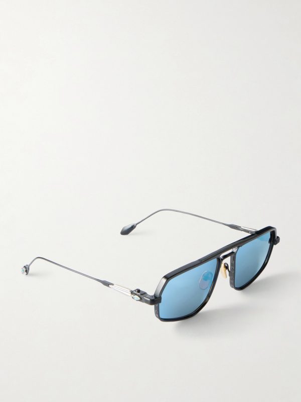 Kalispell Aviator-Style Titanium Sunglasses - FR Kalispell Aviator-Style Titanium Sunglasses - FR