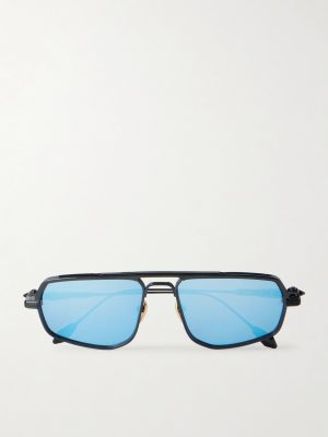 Kalispell Aviator-Style Titanium Sunglasses