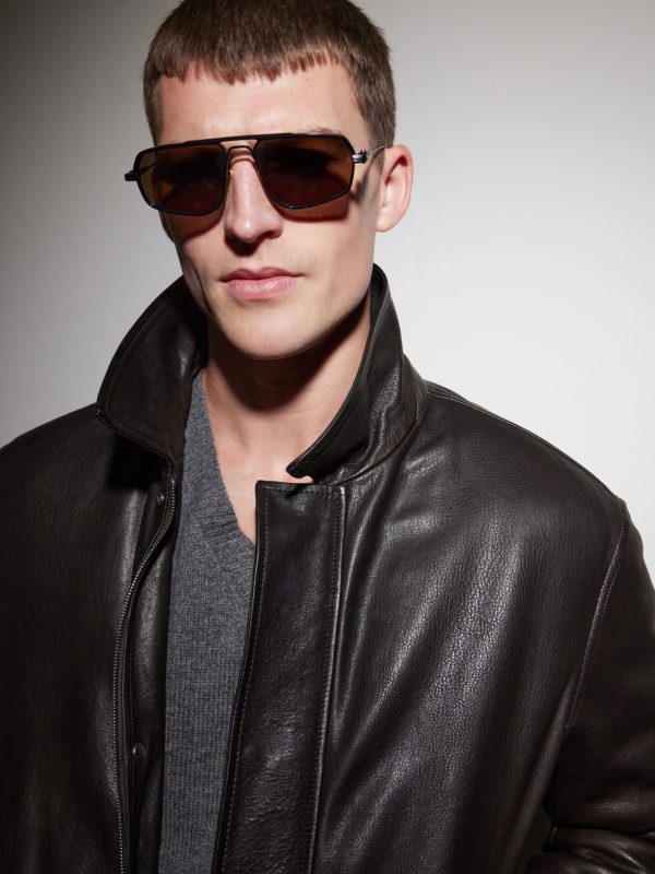 Kalispell Aviator-Style Titanium Sunglasses - OU Kalispell Aviator-Style Titanium Sunglasses - OU