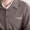 Oversized Logo-Embroidered Wool and Yak-Blend Polo Sweater - CU