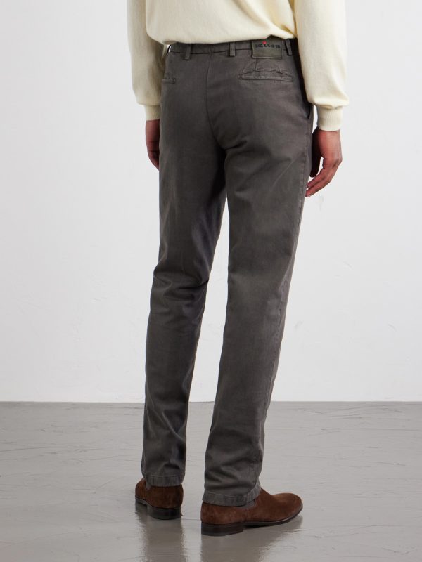 Straight-Leg Lyocell-Blend Trousers - BK