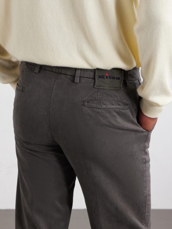 Straight-Leg Lyocell-Blend Trousers - CU