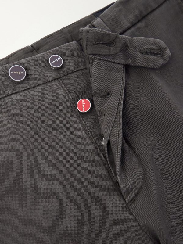 Straight-Leg Lyocell-Blend Trousers - E1