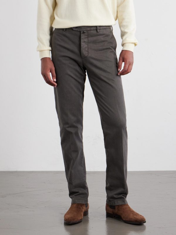 Straight-Leg Lyocell-Blend Trousers - FR
