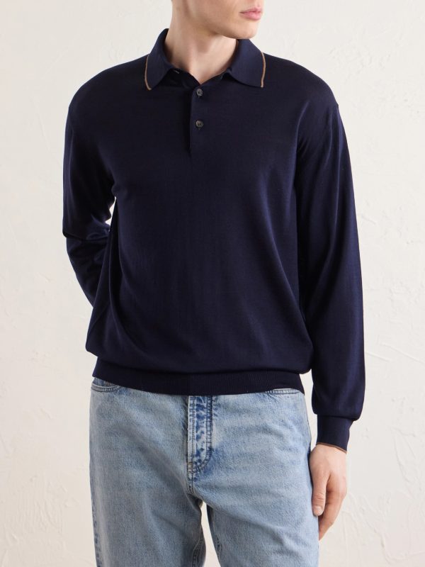 Merino Wool Polo Shirt - FR Merino Wool Polo Shirt - FR