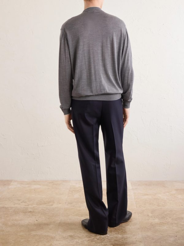 Merino Wool Sweater - BK Merino Wool Sweater - BK