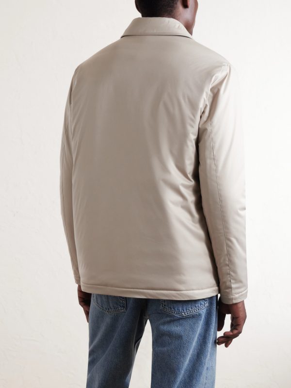 Padded Shell Overshirt - BK Padded Shell Overshirt - BK