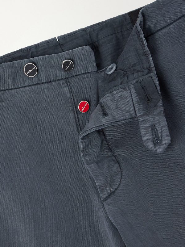 Straight-Leg Lyocell-Blend Trousers - E1 Straight-Leg Lyocell-Blend Trousers - E1
