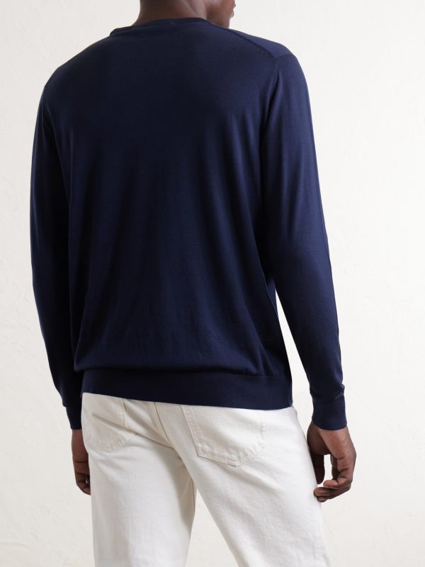 Wool Knit Sweater - BK
