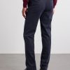 Straight-Leg Lyocell-Blend Trousers - BK Straight-Leg Lyocell-Blend Trousers - BK